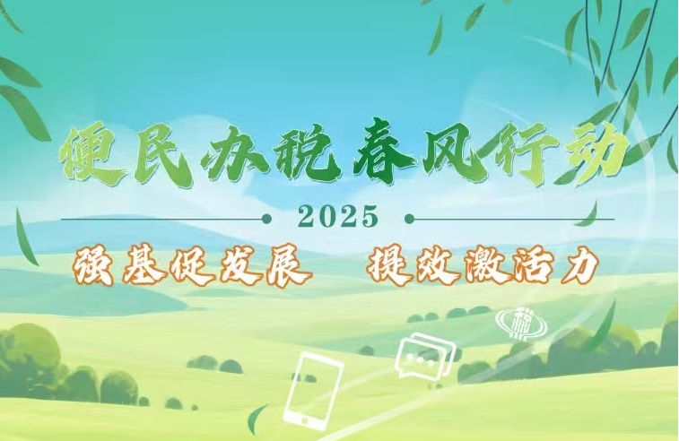 2025年便民办税春风行动