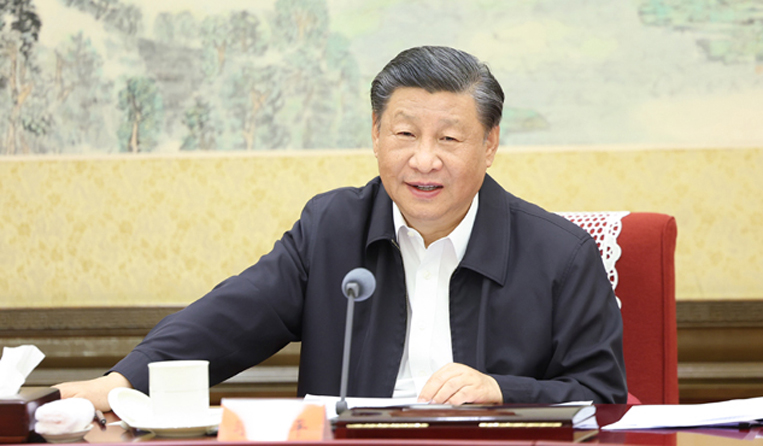 习近平同团中央新一届领导班子成员...